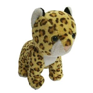 Ty Beanie Babies Leelo Leopard Cat Plush Stuffed Animal Toy 6 inch NO Hang Tags
